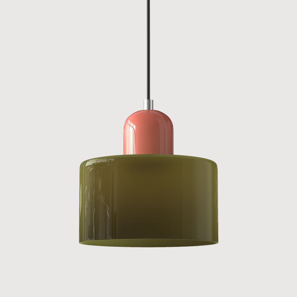 Selvra Glass Globe Pendant Light – Nordic Adjustable Ceiling Lamp for Modern Interiors