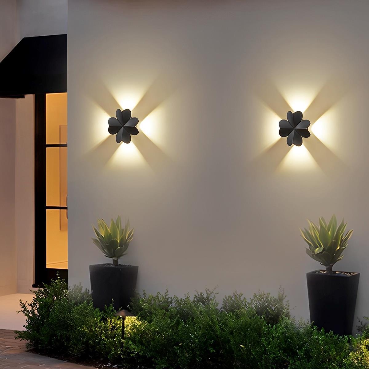 Auralith Butterfly Shape LED Outdoor Wall Lamp – Artistic Garden Wall Light for Ambient Illumination