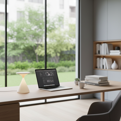 Aeron Hourglass - Cordless Table Lamp for Indoor & Outdoor Use