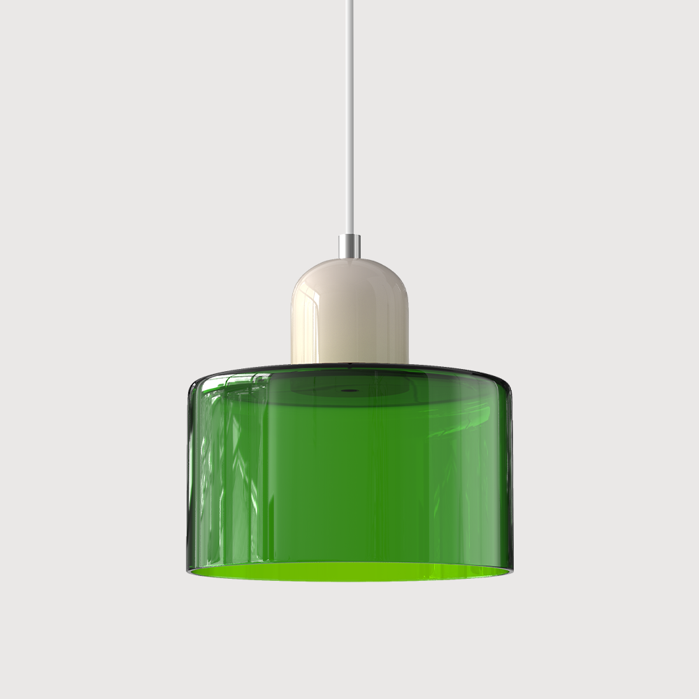 Selvra Glass Globe Pendant Light – Nordic Adjustable Ceiling Lamp for Modern Interiors