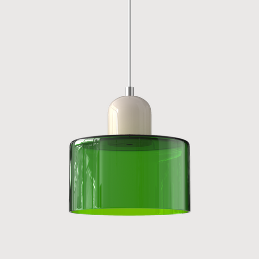 Selvra Glass Globe Pendant Light – Nordic Adjustable Ceiling Lamp for Modern Interiors