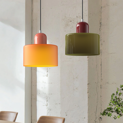 Selvra Glass Globe Pendant Light – Nordic Adjustable Ceiling Lamp for Modern Interiors