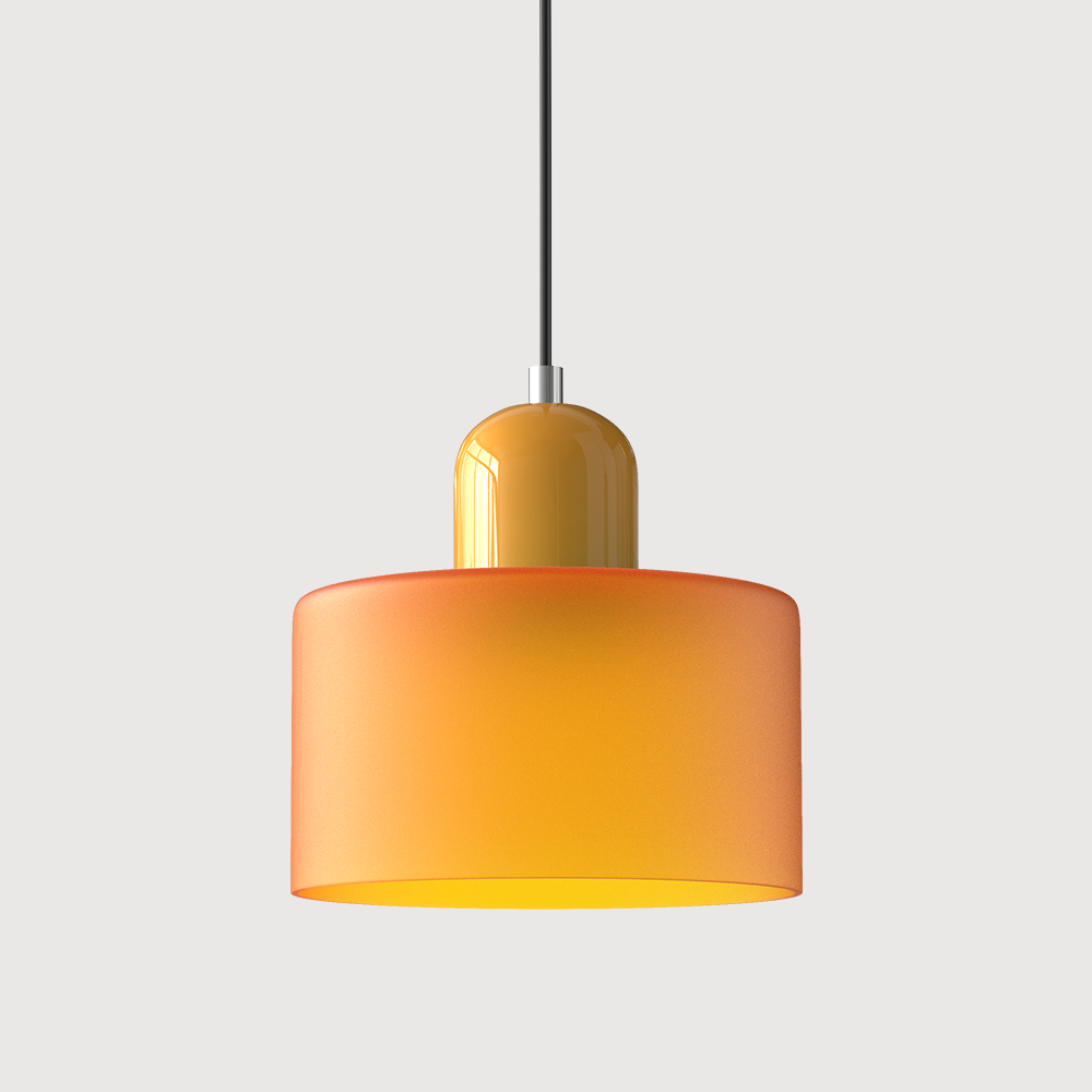 Selvra Glass Globe Pendant Light – Nordic Adjustable Ceiling Lamp for Modern Interiors