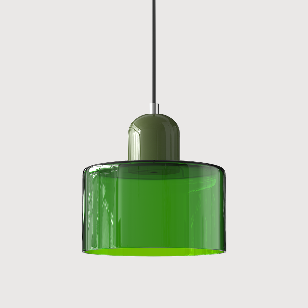 Selvra Glass Globe Pendant Light – Nordic Adjustable Ceiling Lamp for Modern Interiors