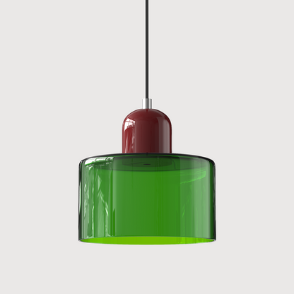 Selvra Glass Globe Pendant Light – Nordic Adjustable Ceiling Lamp for Modern Interiors