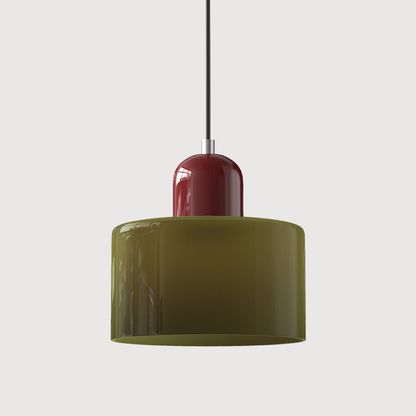 Selvra Glass Globe Pendant Light – Nordic Adjustable Ceiling Lamp for Modern Interiors