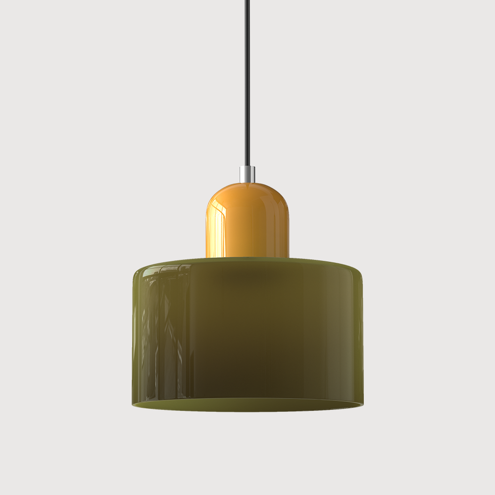 Selvra Glass Globe Pendant Light – Nordic Adjustable Ceiling Lamp for Modern Interiors
