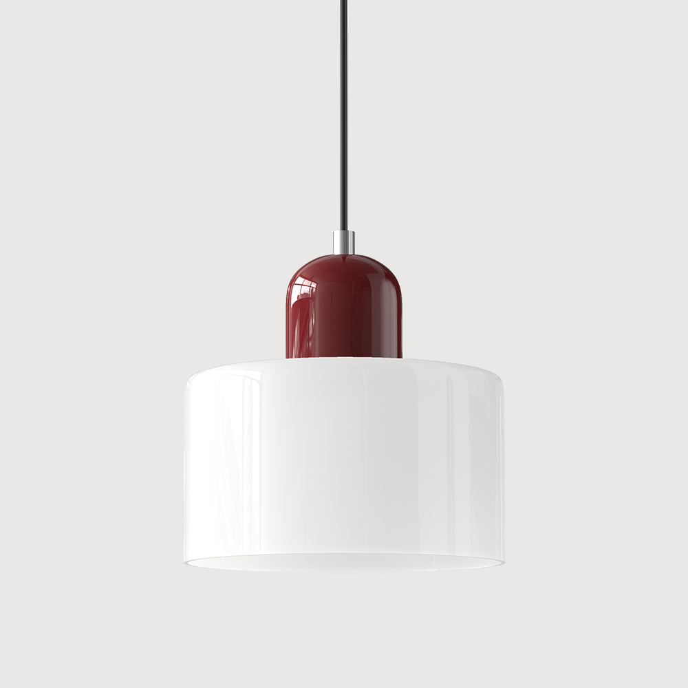 Selvra Glass Globe Pendant Light – Nordic Adjustable Ceiling Lamp for Modern Interiors