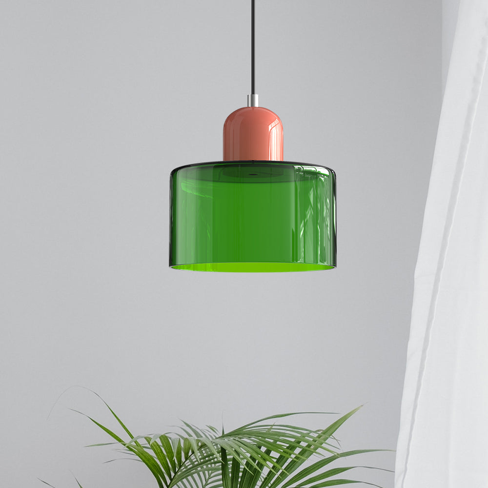 Selvra Glass Globe Pendant Light – Nordic Adjustable Ceiling Lamp for Modern Interiors