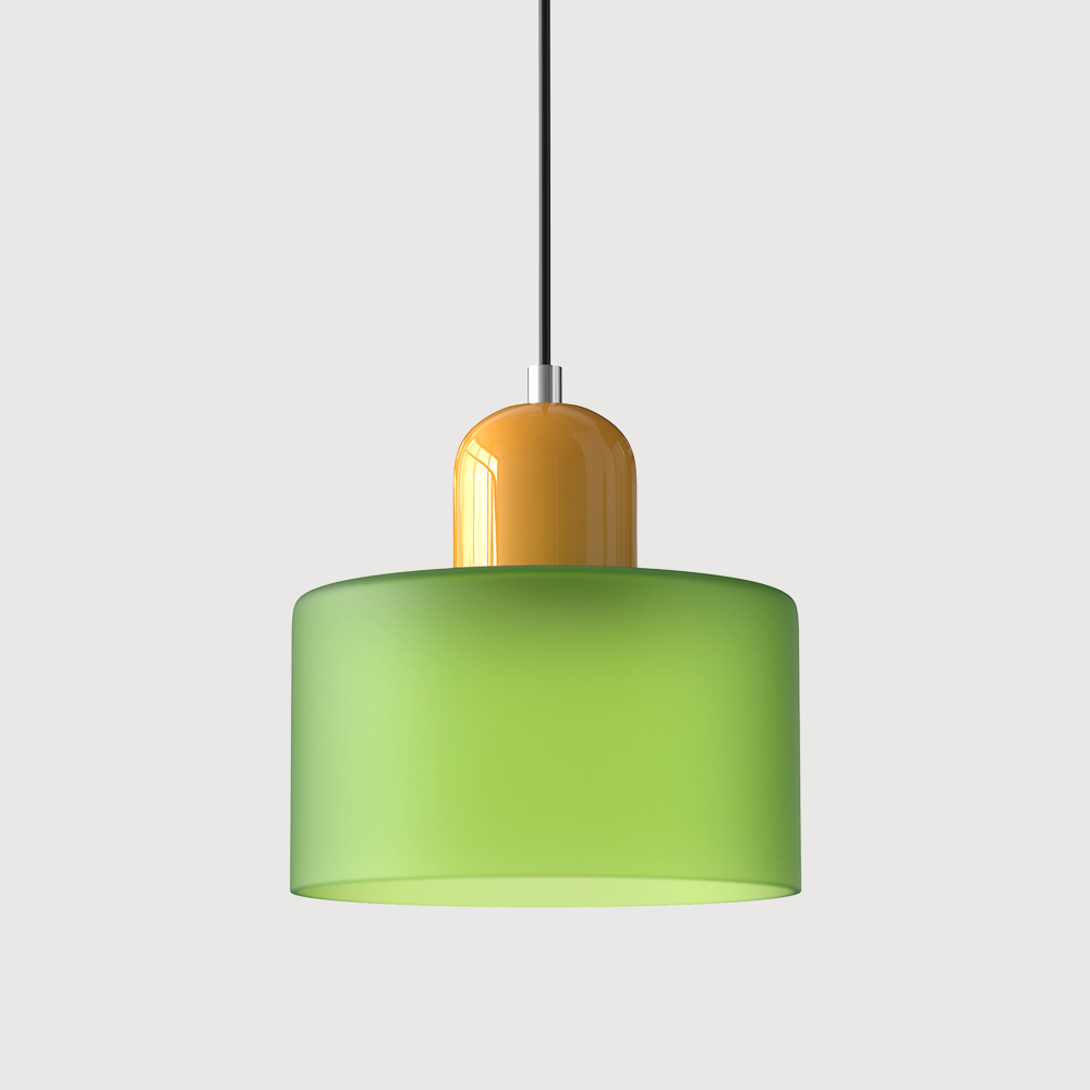 Selvra Glass Globe Pendant Light – Nordic Adjustable Ceiling Lamp for Modern Interiors