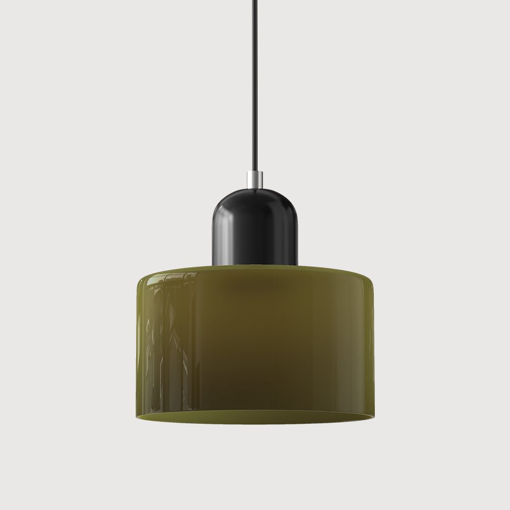 Selvra Glass Globe Pendant Light – Nordic Adjustable Ceiling Lamp for Modern Interiors