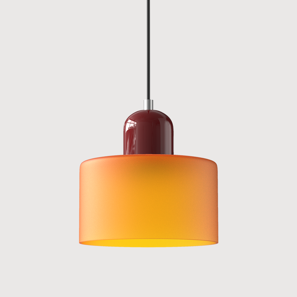 Selvra Glass Globe Pendant Light – Nordic Adjustable Ceiling Lamp for Modern Interiors