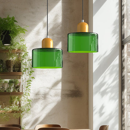 Selvra Glass Globe Pendant Light – Nordic Adjustable Ceiling Lamp for Modern Interiors