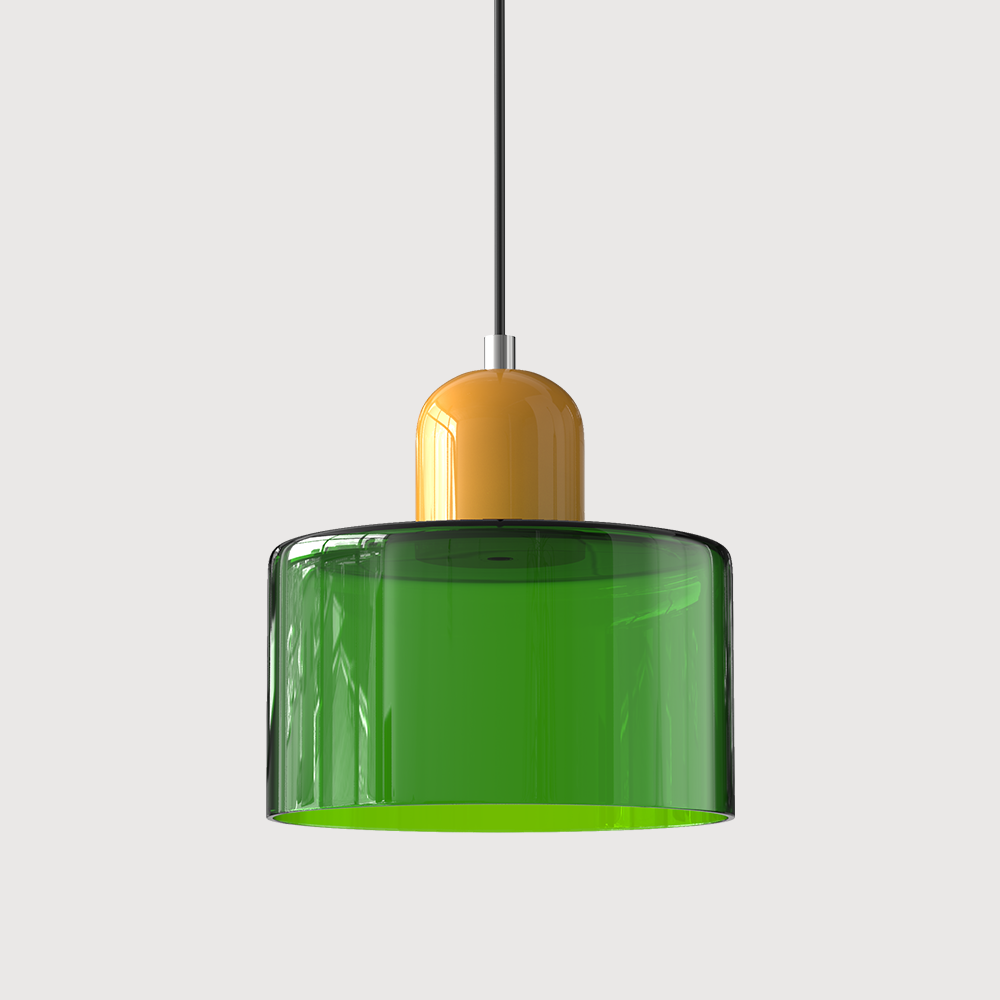 Selvra Glass Globe Pendant Light – Nordic Adjustable Ceiling Lamp for Modern Interiors