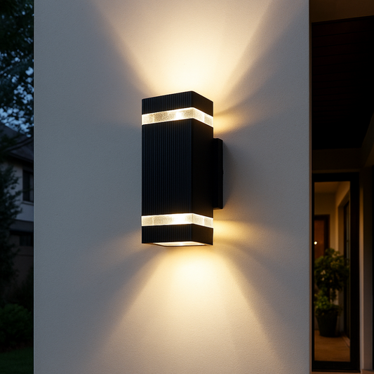 Arvento Duo Beam Up Down LED Wall Light for Outdoor Architecture