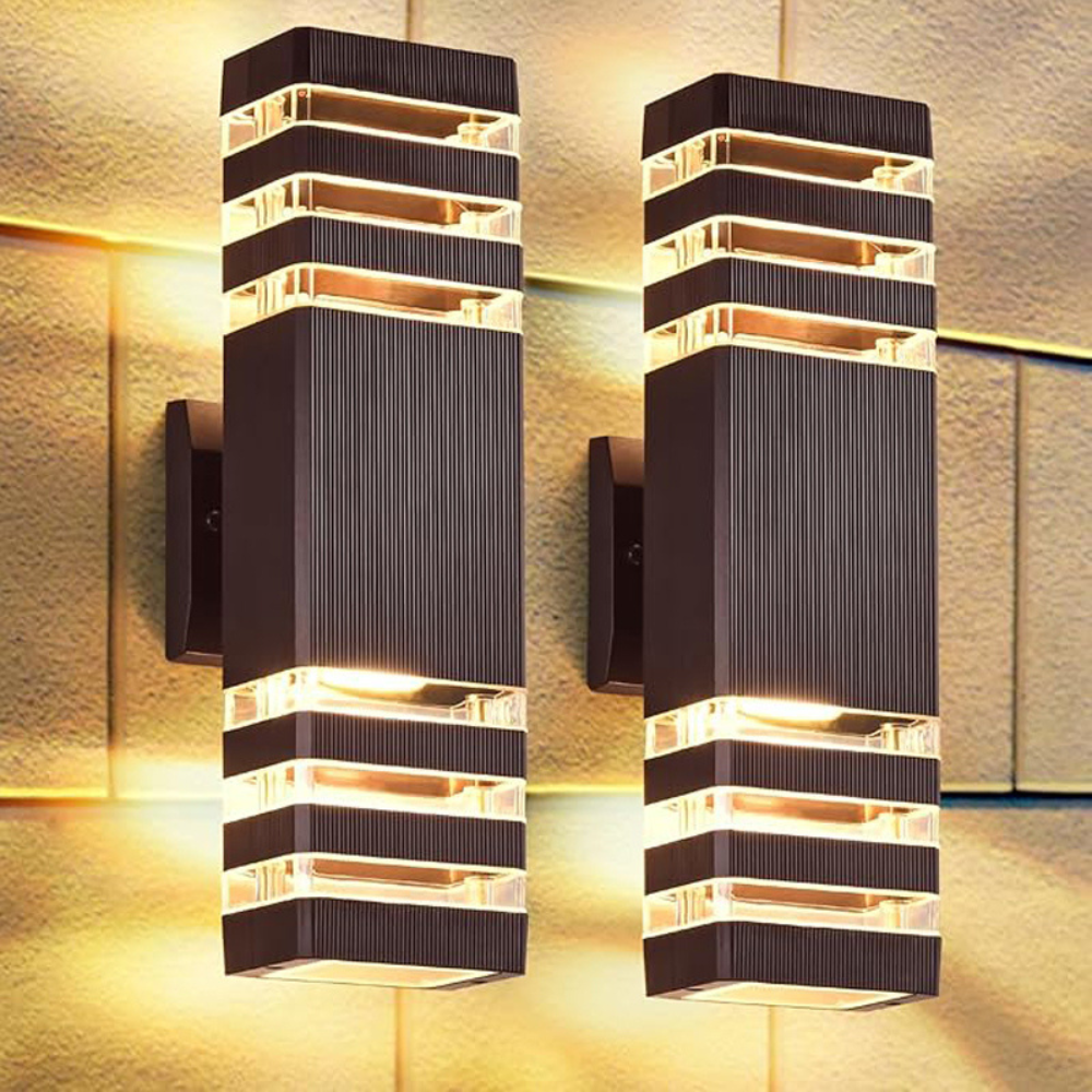 Arvento Duo Beam Up Down LED Wall Light for Outdoor Architecture