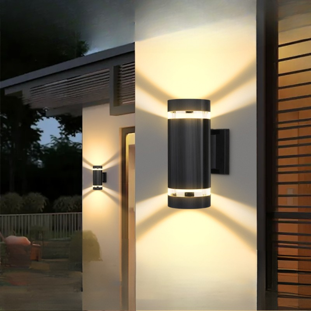 Arvento Duo Beam Up Down LED Wall Light for Outdoor Architecture