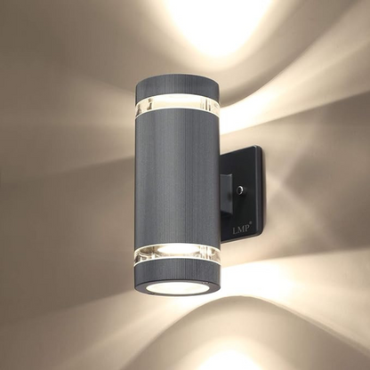 Arvento Duo Beam Up Down LED Wall Light for Outdoor Architecture