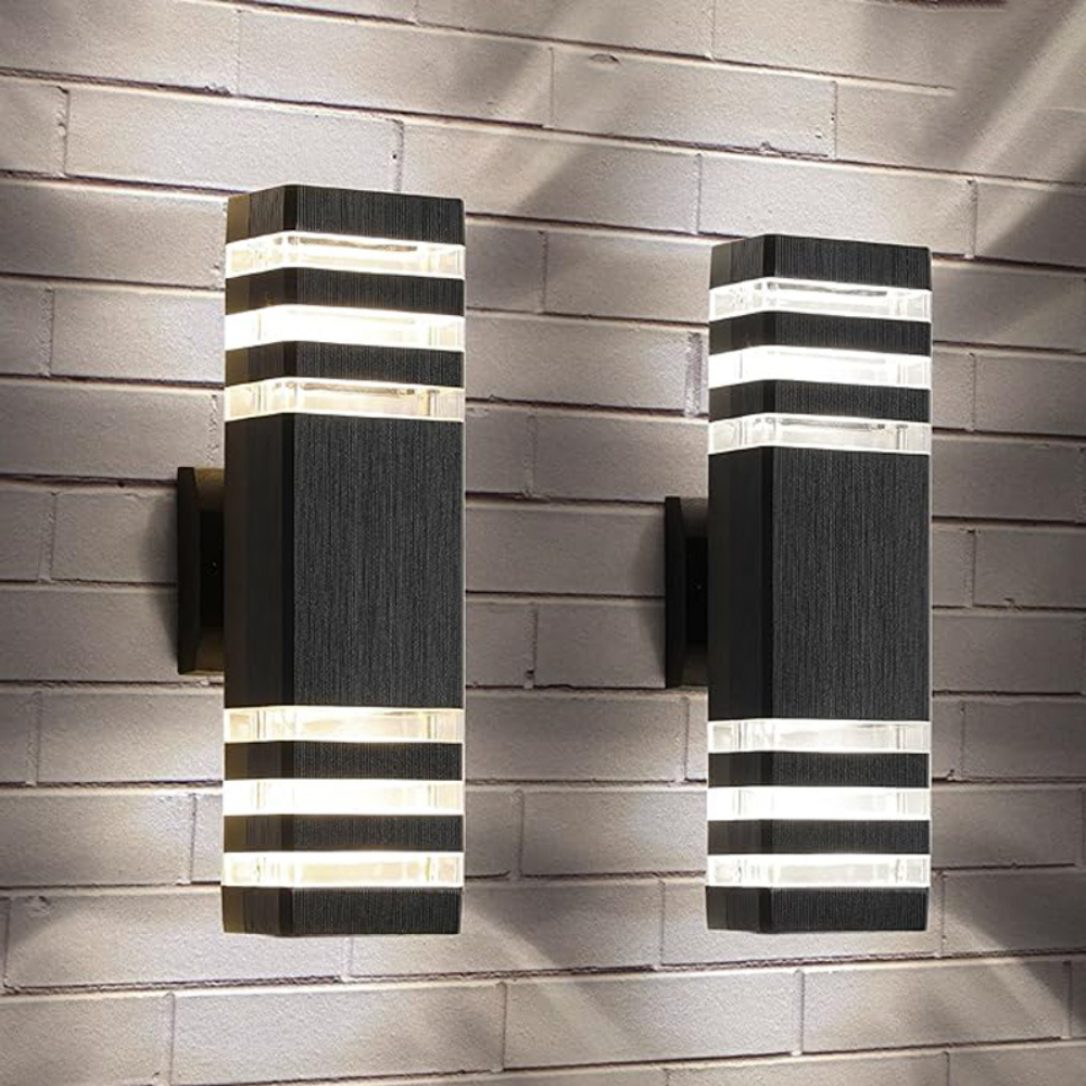 Arvento Duo Beam Up Down LED Wall Light for Outdoor Architecture