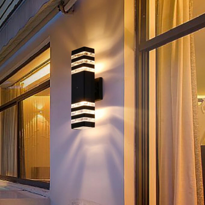 Arvento Duo Beam Up Down LED Wall Light for Outdoor Architecture