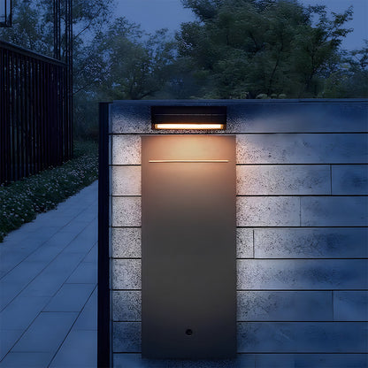 Virelix Solar Acrylic Wall Light – Modern Waterproof Outdoor Garden Illumination