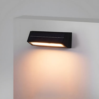 Virelix Solar Acrylic Wall Light – Modern Waterproof Outdoor Garden Illumination