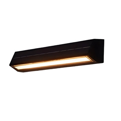 Virelix Solar Acrylic Wall Light – Modern Waterproof Outdoor Garden Illumination