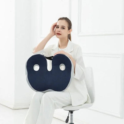 Arvella Ergonomic Memory Foam Seat Cushion for Office and Travel
