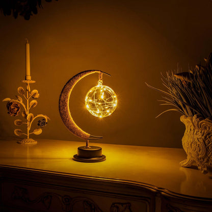 Selene Enchanting Moon Lamp LED Night Light for Tranquil Bedroom Decor