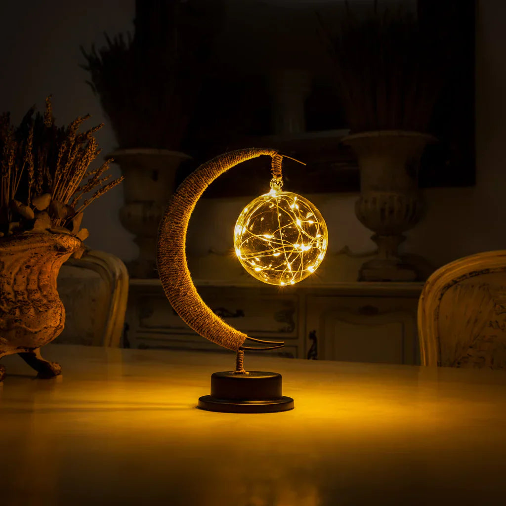 Selene Enchanting Moon Lamp LED Night Light for Tranquil Bedroom Decor