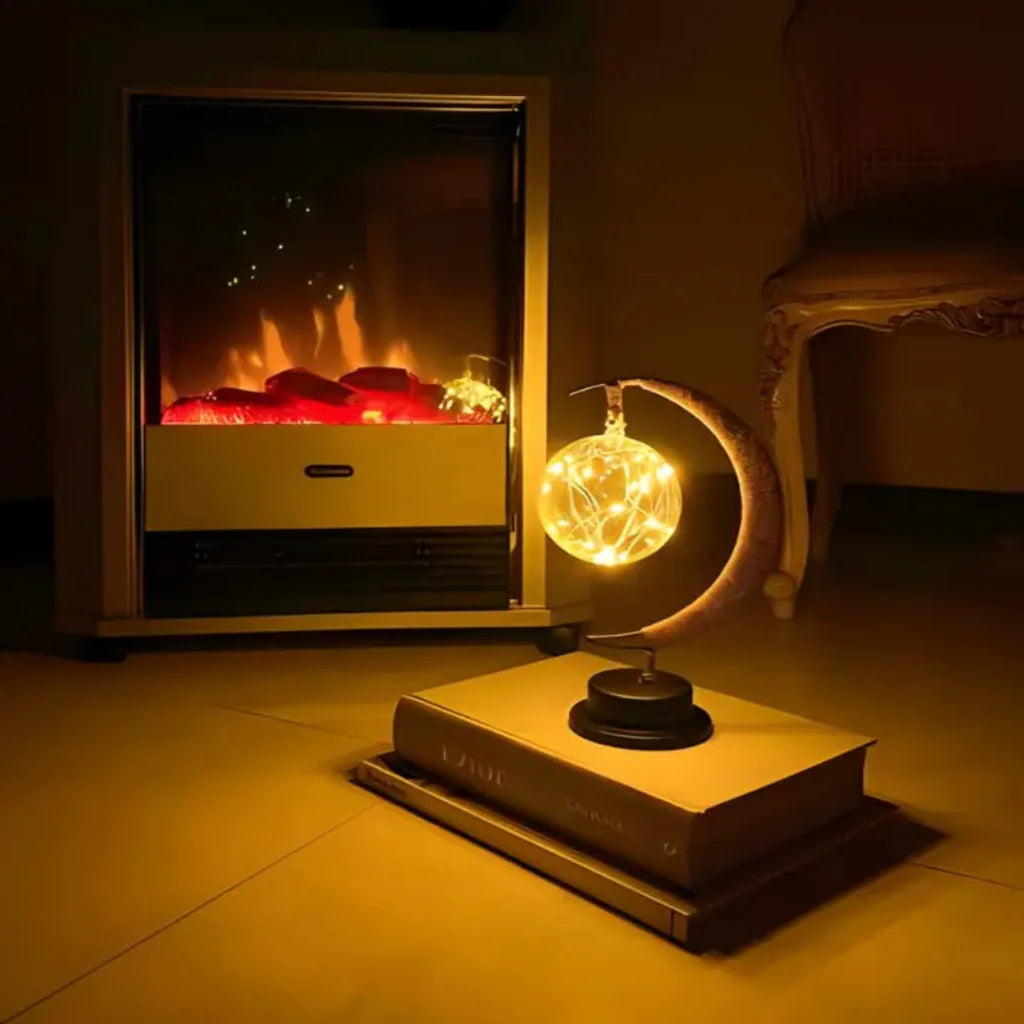Selene Enchanting Moon Lamp LED Night Light for Tranquil Bedroom Decor