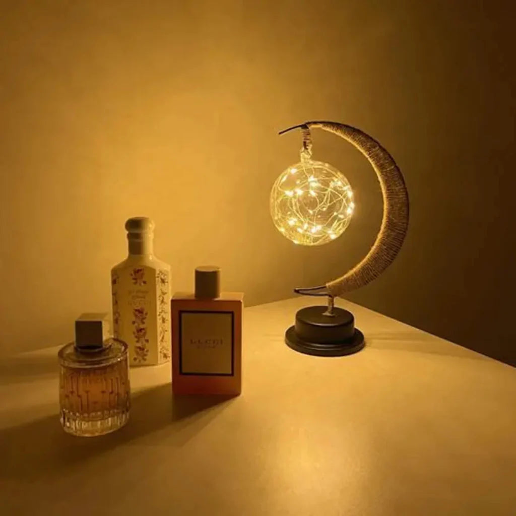 Selene Enchanting Moon Lamp LED Night Light for Tranquil Bedroom Decor