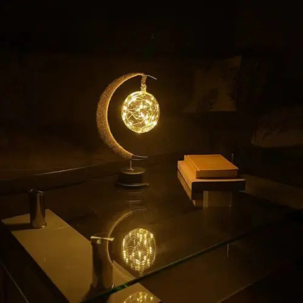 Selene Enchanting Moon Lamp LED Night Light for Tranquil Bedroom Decor
