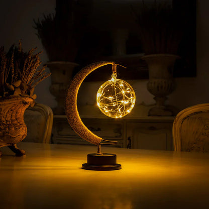 Selene Enchanting Moon Lamp LED Night Light for Tranquil Bedroom Decor