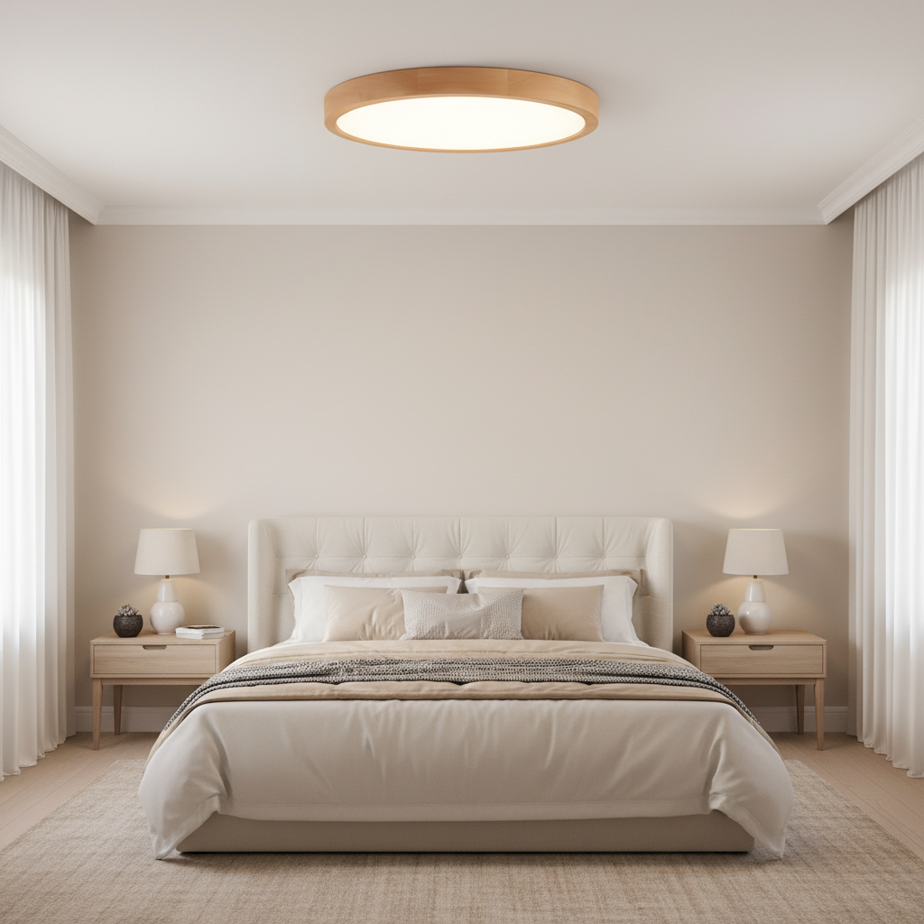 Ovonelle Modern Ceiling Light – Dimmable LED Design for Cozy Ambiance