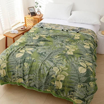 Bamboo AirFlow Cooling Blanket – Lightweight Breathable Comfort for Summer Sleep