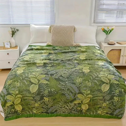 Bamboo AirFlow Cooling Blanket – Lightweight Breathable Comfort for Summer Sleep