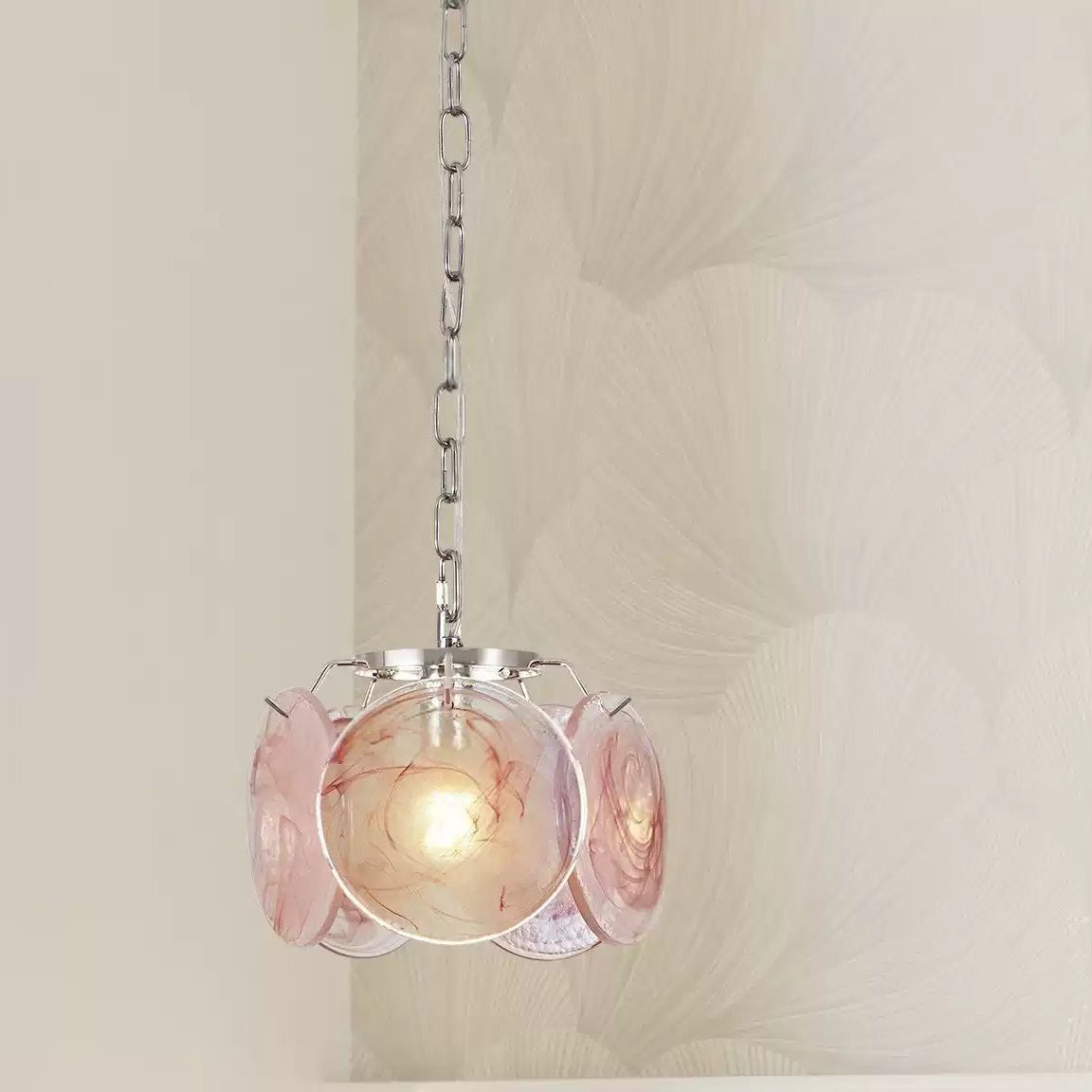 Bravia Elegant Glass Pendant Light – Handcrafted Design for Cozy Ambiance