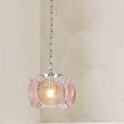 Bravia Elegant Glass Pendant Light – Handcrafted Design for Cozy Ambiance