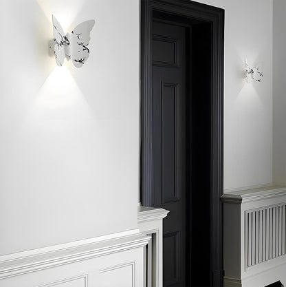 Auralith Butterfly Shape LED Outdoor Wall Lamp – Artistic Garden Wall Light for Ambient Illumination