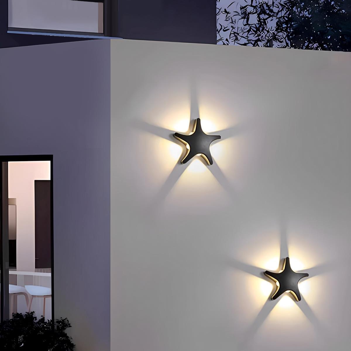 Auralith Butterfly Shape LED Outdoor Wall Lamp – Artistic Garden Wall Light for Ambient Illumination