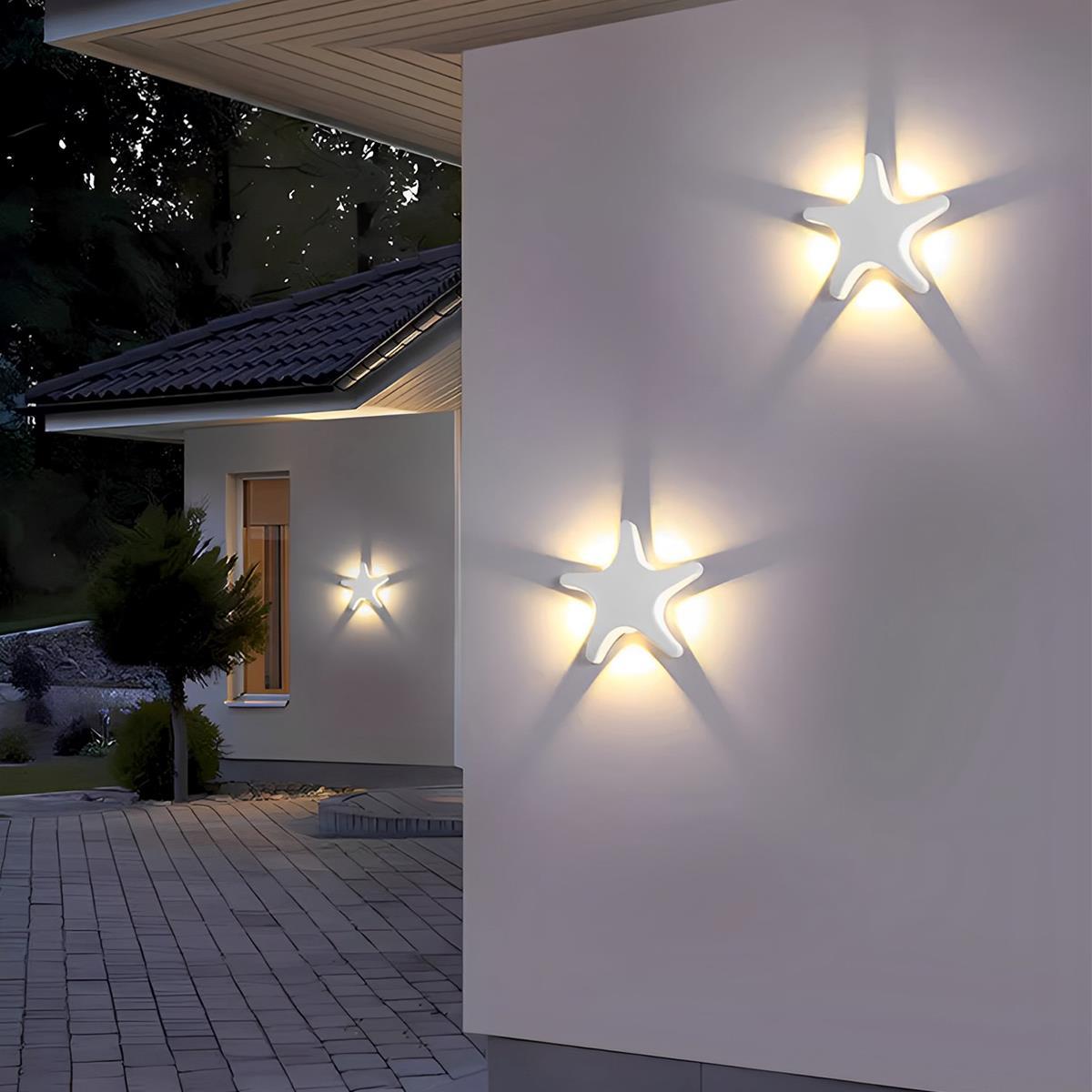 Auralith Butterfly Shape LED Outdoor Wall Lamp – Artistic Garden Wall Light for Ambient Illumination