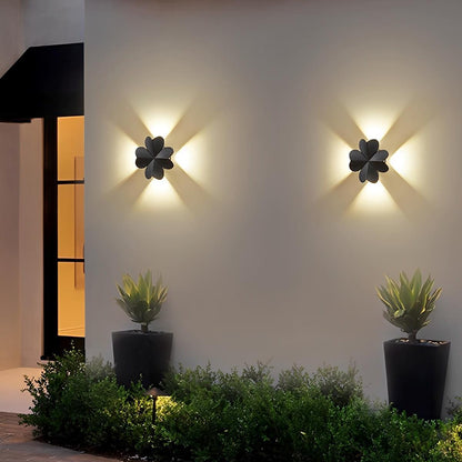 Auralith Butterfly Shape LED Outdoor Wall Lamp – Artistic Garden Wall Light for Ambient Illumination