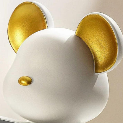 Lumo Bear Alarm Clock – Modern LED Sculptural Design with Night Display