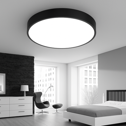 Brixin Modern Flush Mount Ceiling Light – Dimmable LED Fixture for Versatile Lighting