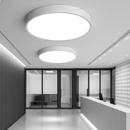 Brixin Modern Flush Mount Ceiling Light – Dimmable LED Fixture for Versatile Lighting