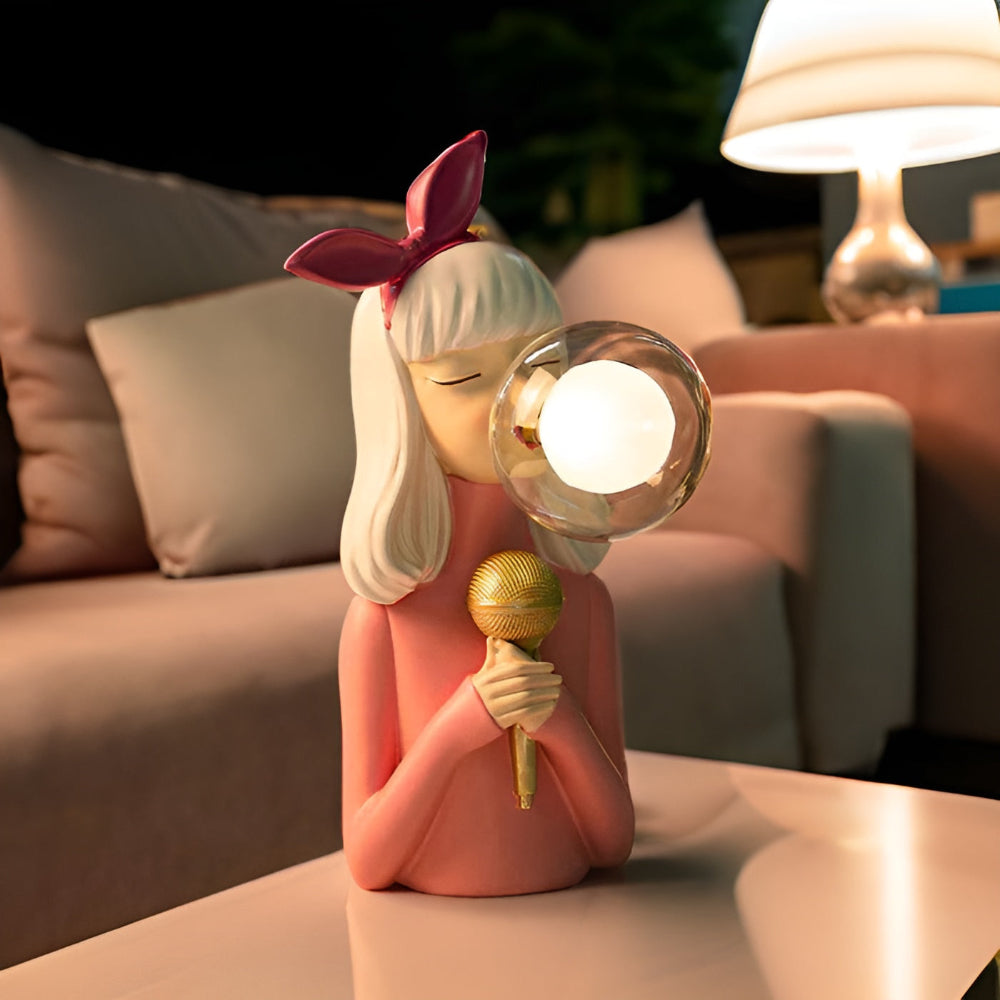 Bubbly Blow Whimsical Bedroom Lamp – Enchanting LED Light for Cozy Spaces
