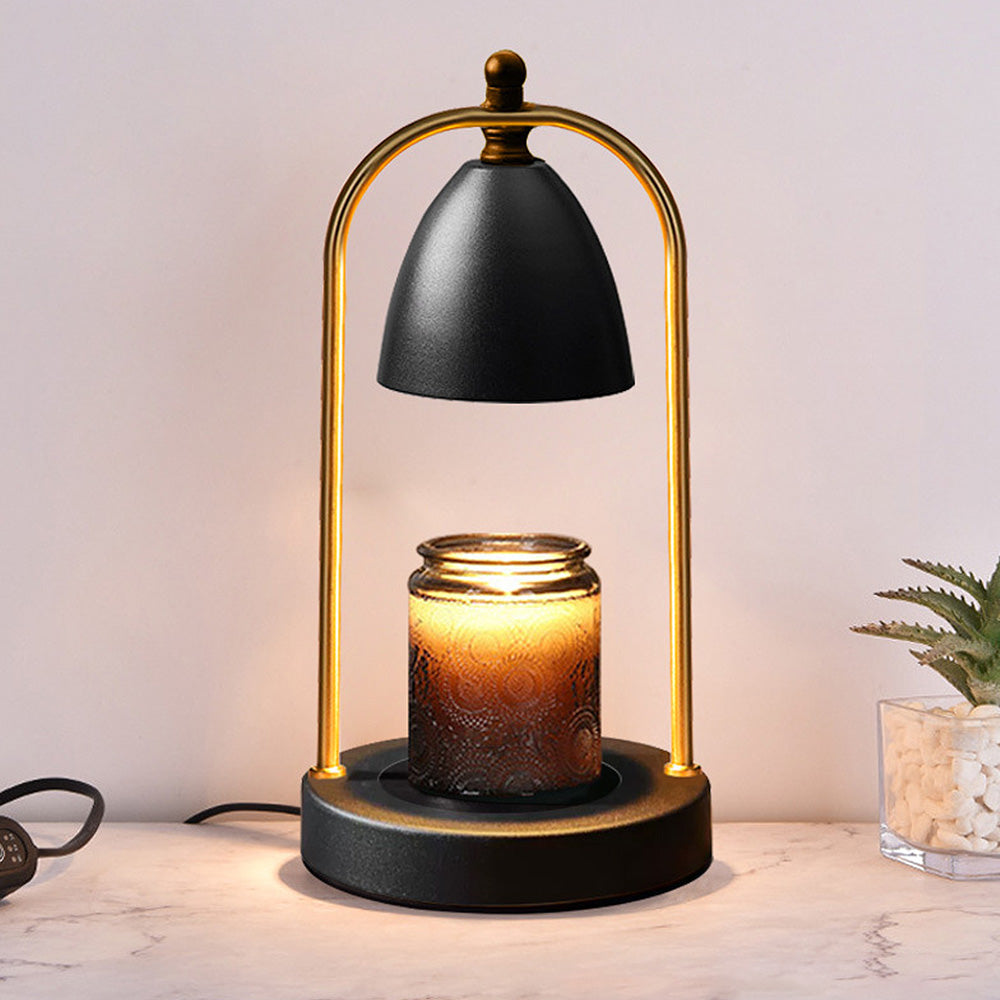 Velmora Iron Candle Warming Lamp – Dimmable Timer Wax Melter for Safe Aromatherapy Ambience