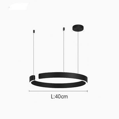 Arlina Modern Round LED Pendant Light for Elegant Home Ambiance