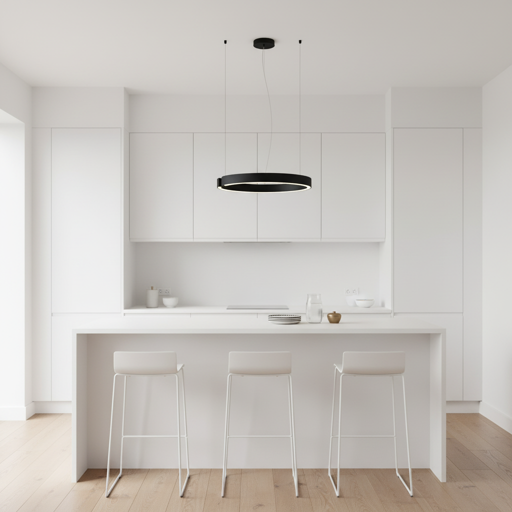 Arlina Modern Round LED Pendant Light for Elegant Home Ambiance
